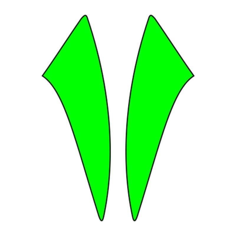 Cg Florasan Yeşil Çamurluk Yan Sticker