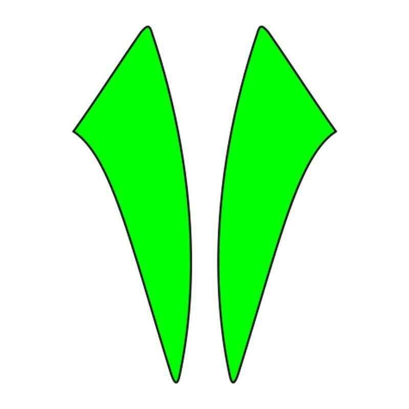 Cg Florasan Yeşil Çamurluk Yan Sticker