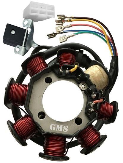 Statör 8 Sargı 5 Kablo Cg125