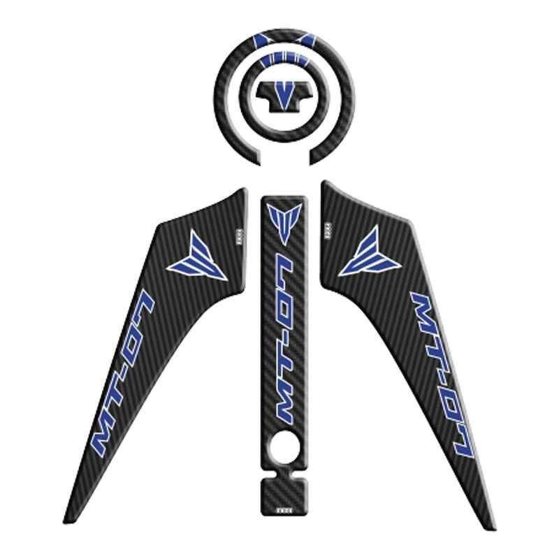 Yamaha Mt07 2014 - 2017 Uyumlu Tank Pad Set 001