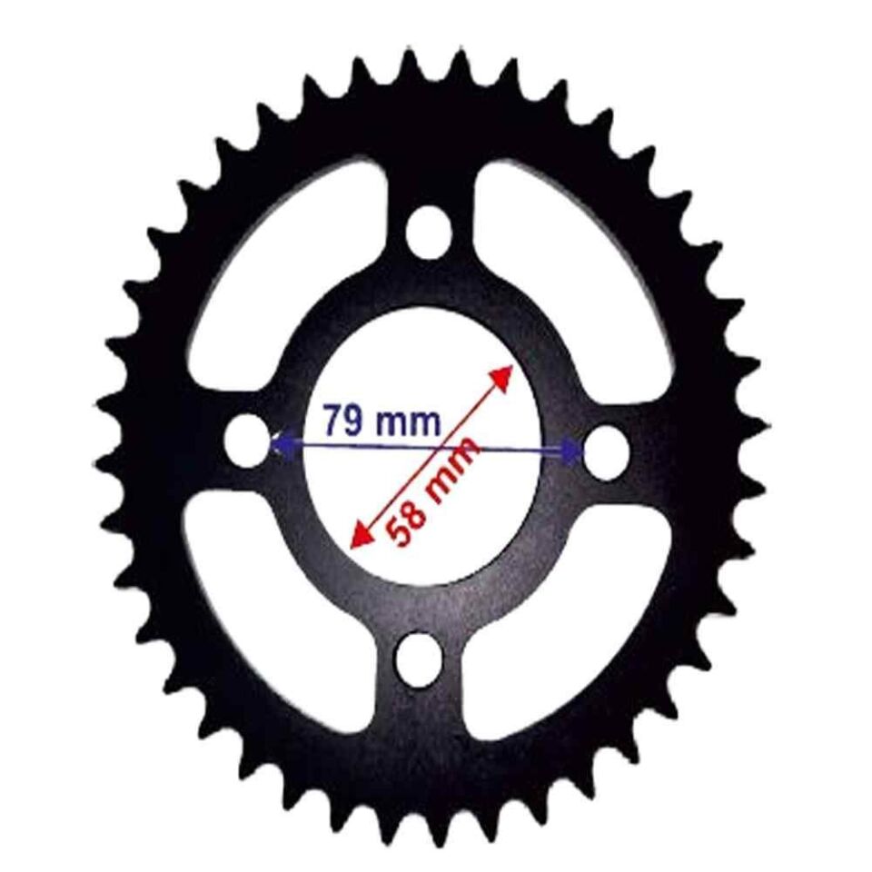 Bajaj Discover Arka Dişli 428-40T İç 58X4 Delikli Öm