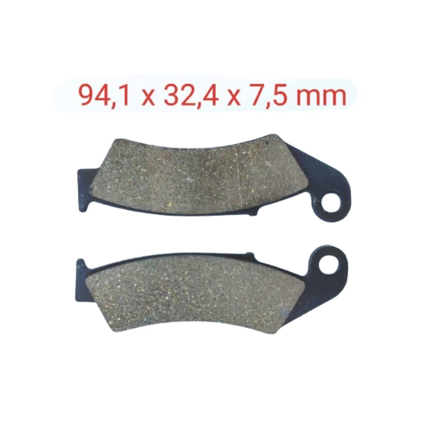 Honda Ön Fren Disk Balatası Fa125-Fa143 Cr 125-250 R Trx 250 Xr 250 L 500 Vfr 750 Rvf 750