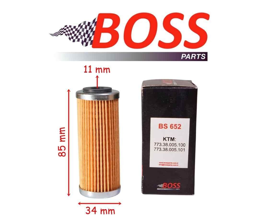 Ktm Exc 250-350-450 Yağ Filtresi Boss Bs652 33-87-11 Mm