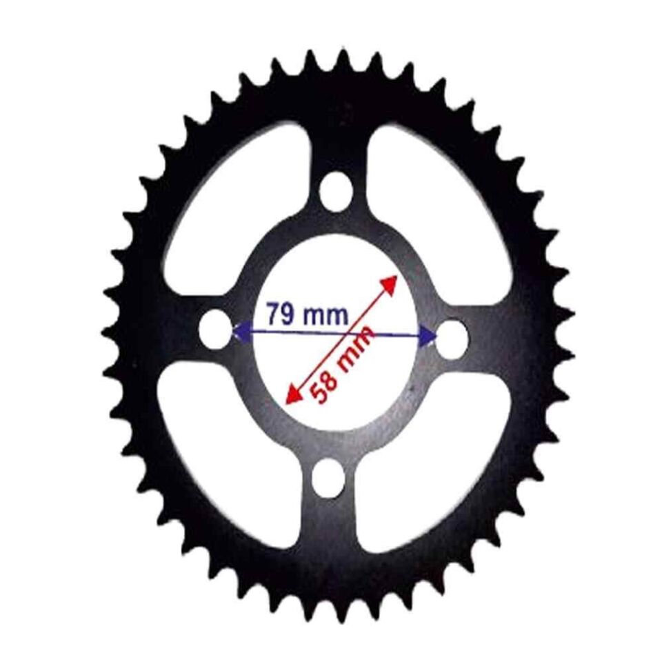 Bajaj Discover Arka Dişli 428-43T İç 58X4 Delikli Öm