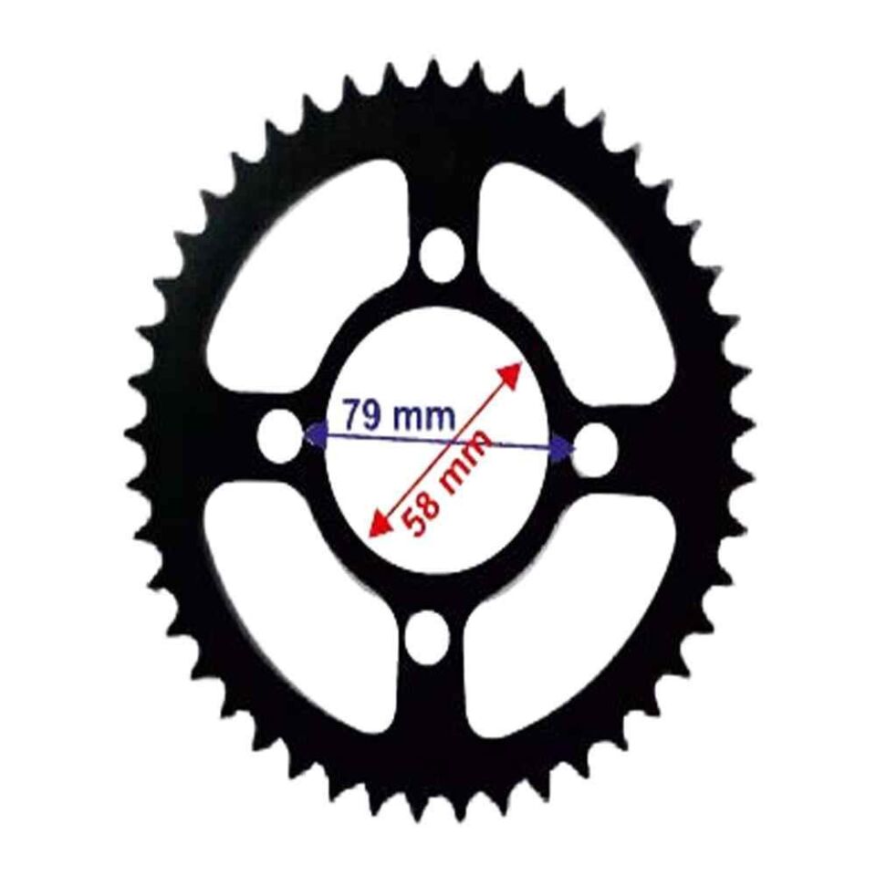 Bajaj Discover Arka Dişli 428-45T İç 58X4 Delikli Öm
