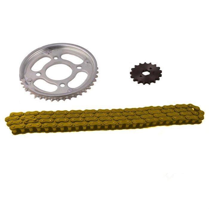 Honda Cbf 150 Ön-Arka Dişli Zincir Set Sfr O-Ringli 428H 15-42T B Kalite