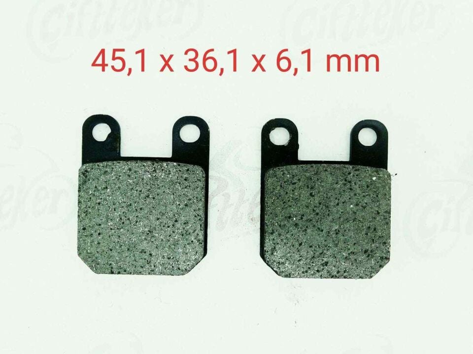 Kanuni Ön Fren Disk Balatası Fa115 Ooh Cheetah 125 Peugeot Trekker