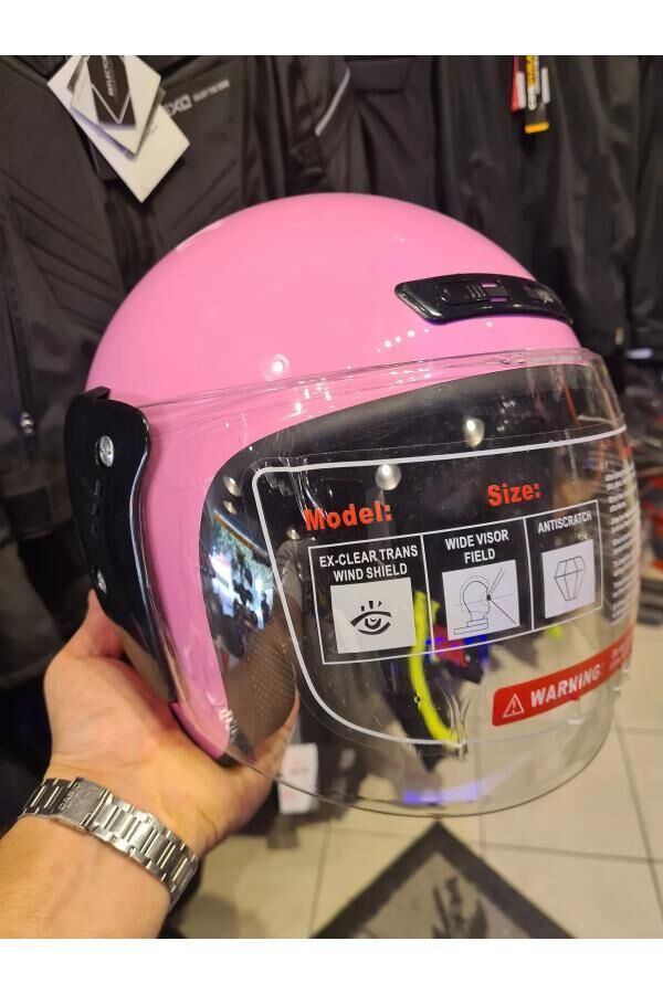 Jıekaı Yarım Güneş Gözlüklü Pembe [9]512 Desen