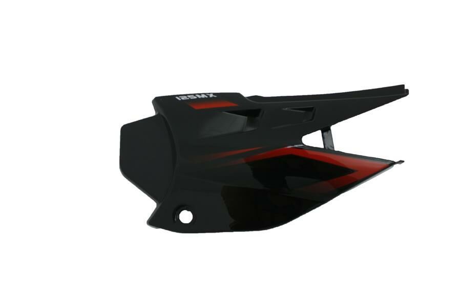 Mondial 125 Mx Sol Yan Kapak Kırmızı-siyah Orjinal