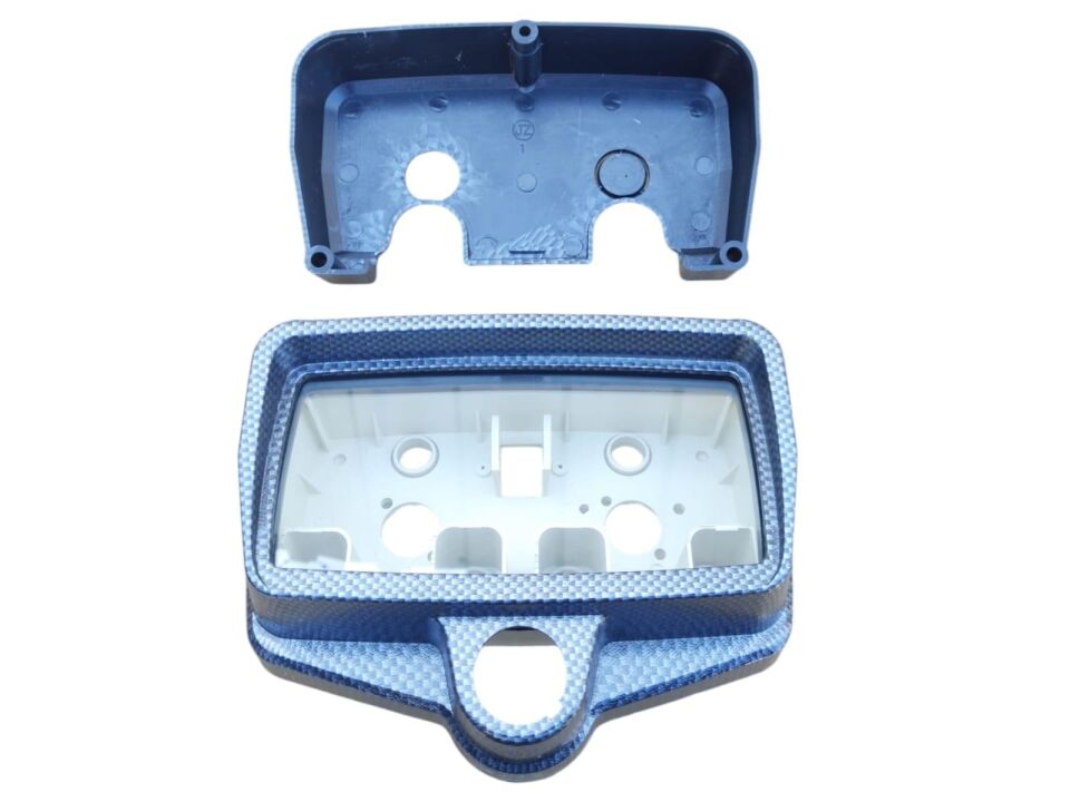 Kuba Gösterge Kapağı Alt-Üst Vidalı Model Karbon