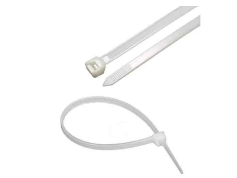 Plastik Cırt Kelepçe 30 Cm (100 Ad) Beyaz