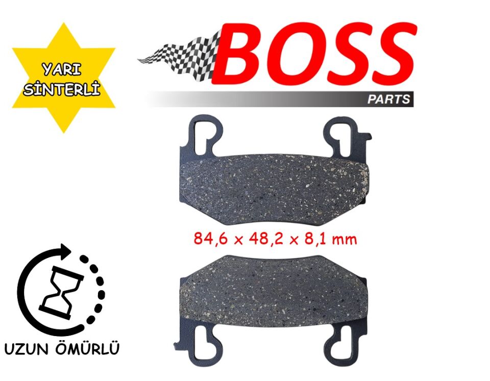 Bmw R 1300 Gs Ön Fren Disk Balatası (2023-24) Boss Bs909 (Fa779)