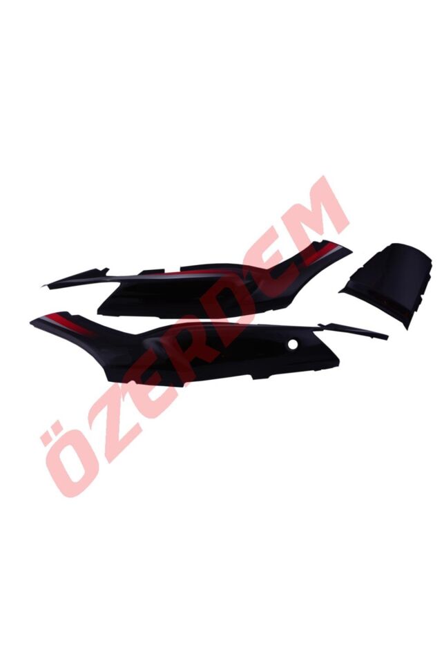 Honda Cbf Arka Granaj Siyah Ym (3 Parça)