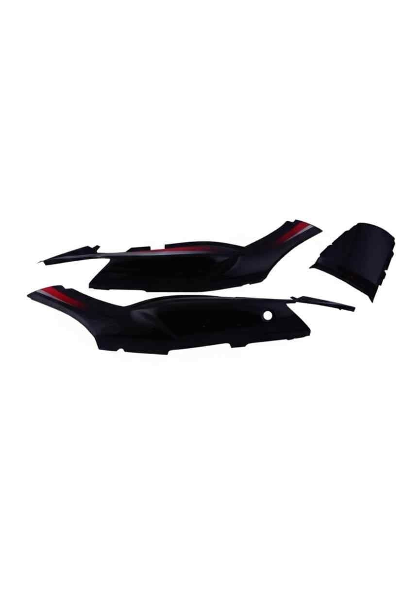Honda Cbf Arka Granaj Siyah Ym (3 Parça)