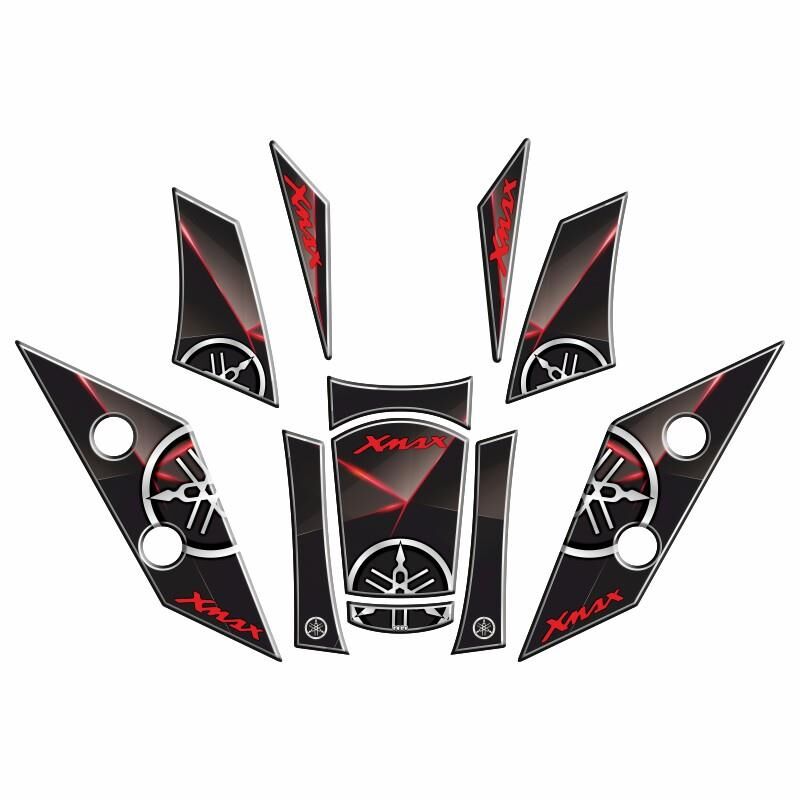 Yamaha Xmax 2018 - 2022 Uyumlu Tank Pad Set 002