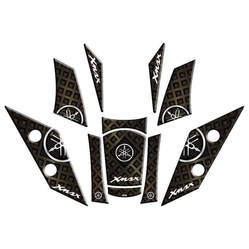 Yamaha Xmax 2018 - 2022 Uyumlu Tank Pad Set 004