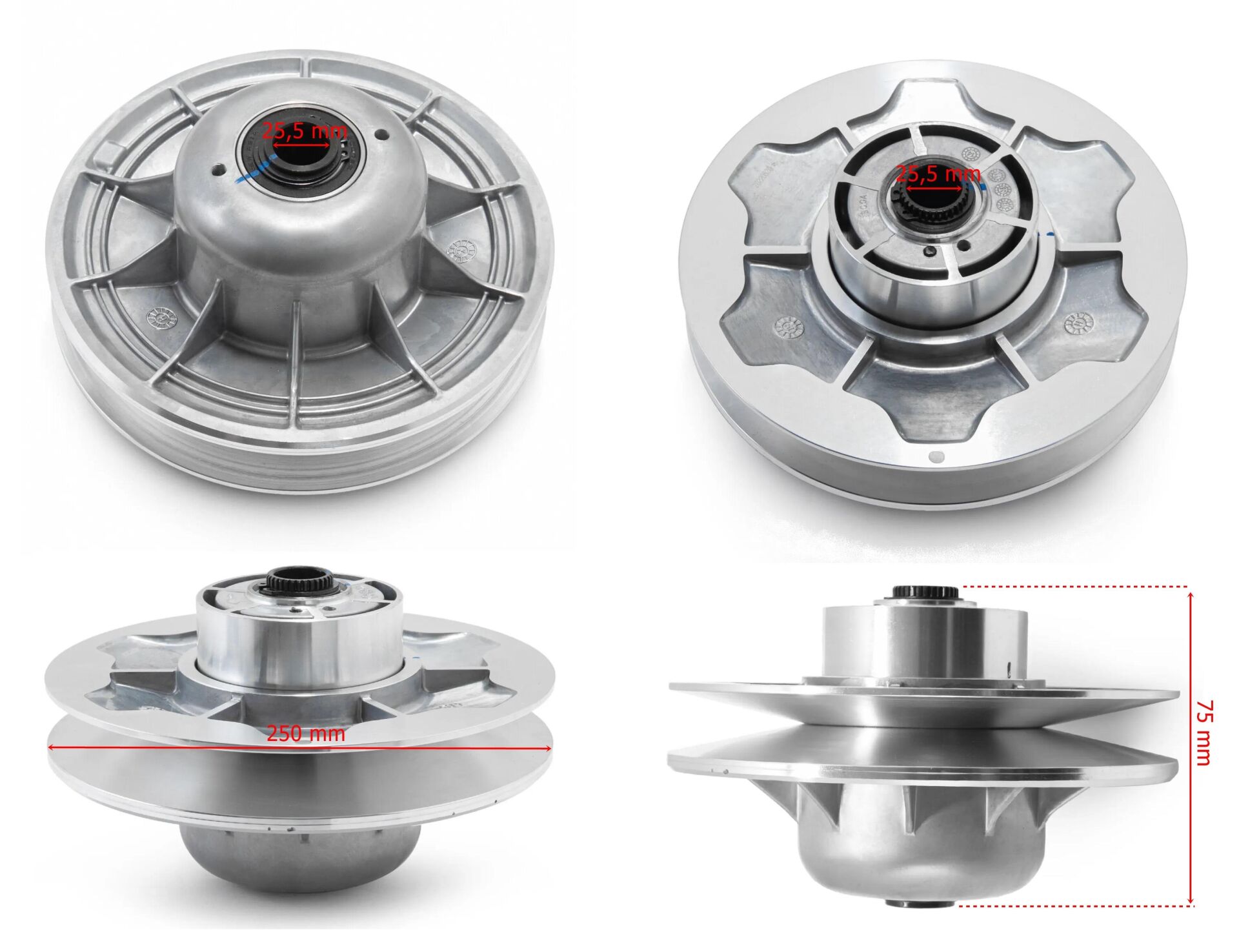 Atv Tgb 1000 Arka Varyatör Komple