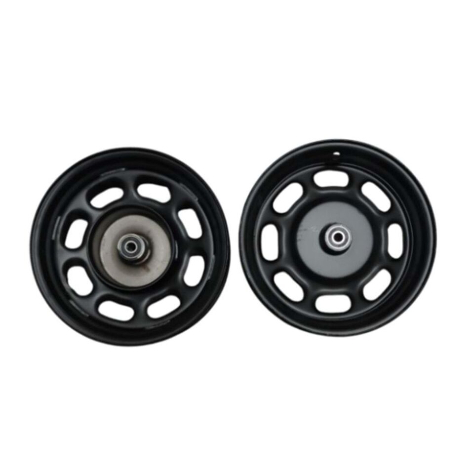 Ön 10 Jant Kampanalı Siyah Saç E-Bisiklet