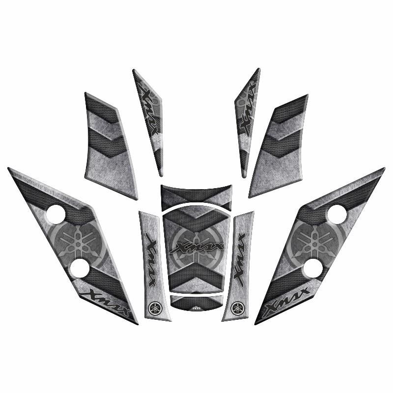 Yamaha Xmax 2018 - 2022 Uyumlu Tank Pad Set 005