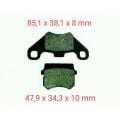 Mondial Atv Spider-X 250 Ön Fren Disk Balatası Fa416 Orj