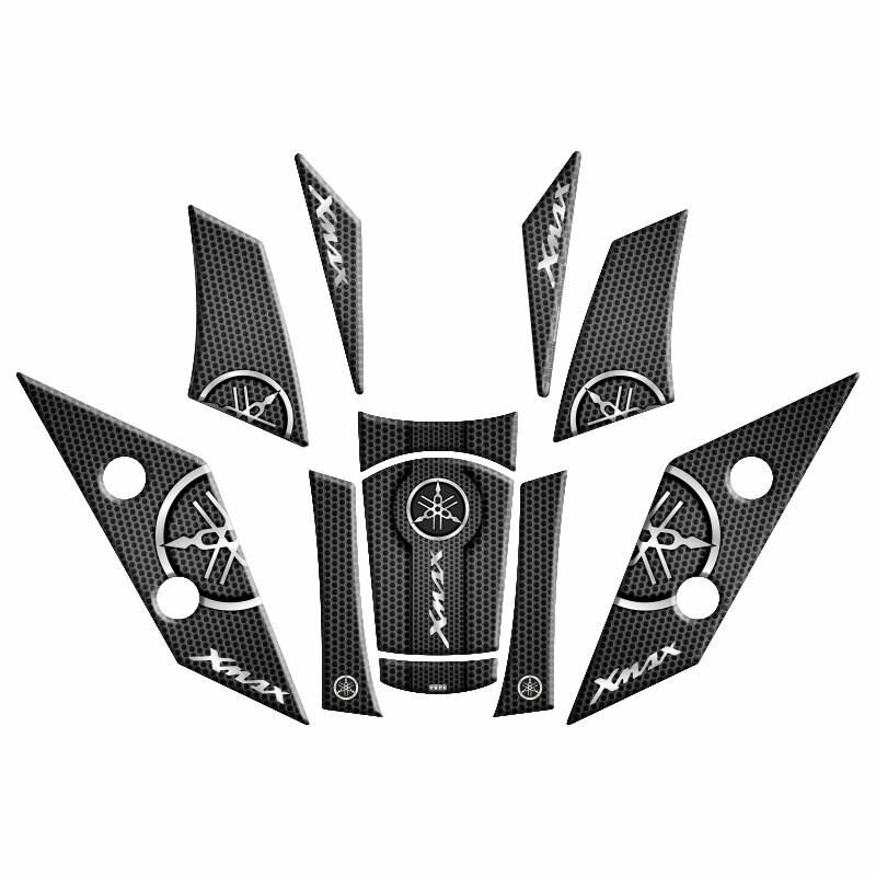 Yamaha Xmax 2018 - 2022 Uyumlu Tank Pad Set 006