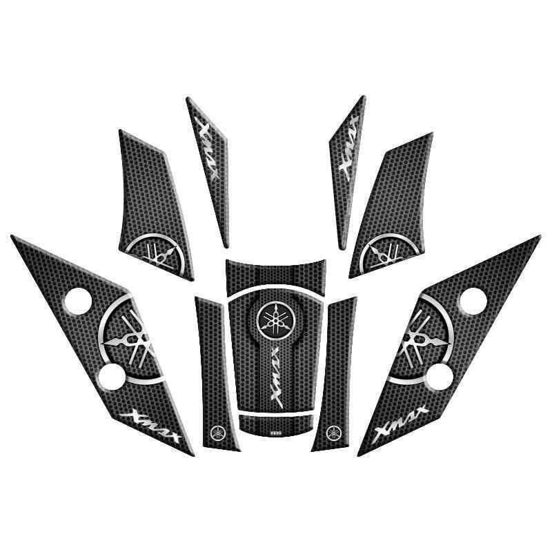 Yamaha Xmax 2018 - 2022 Uyumlu Tank Pad Set 006