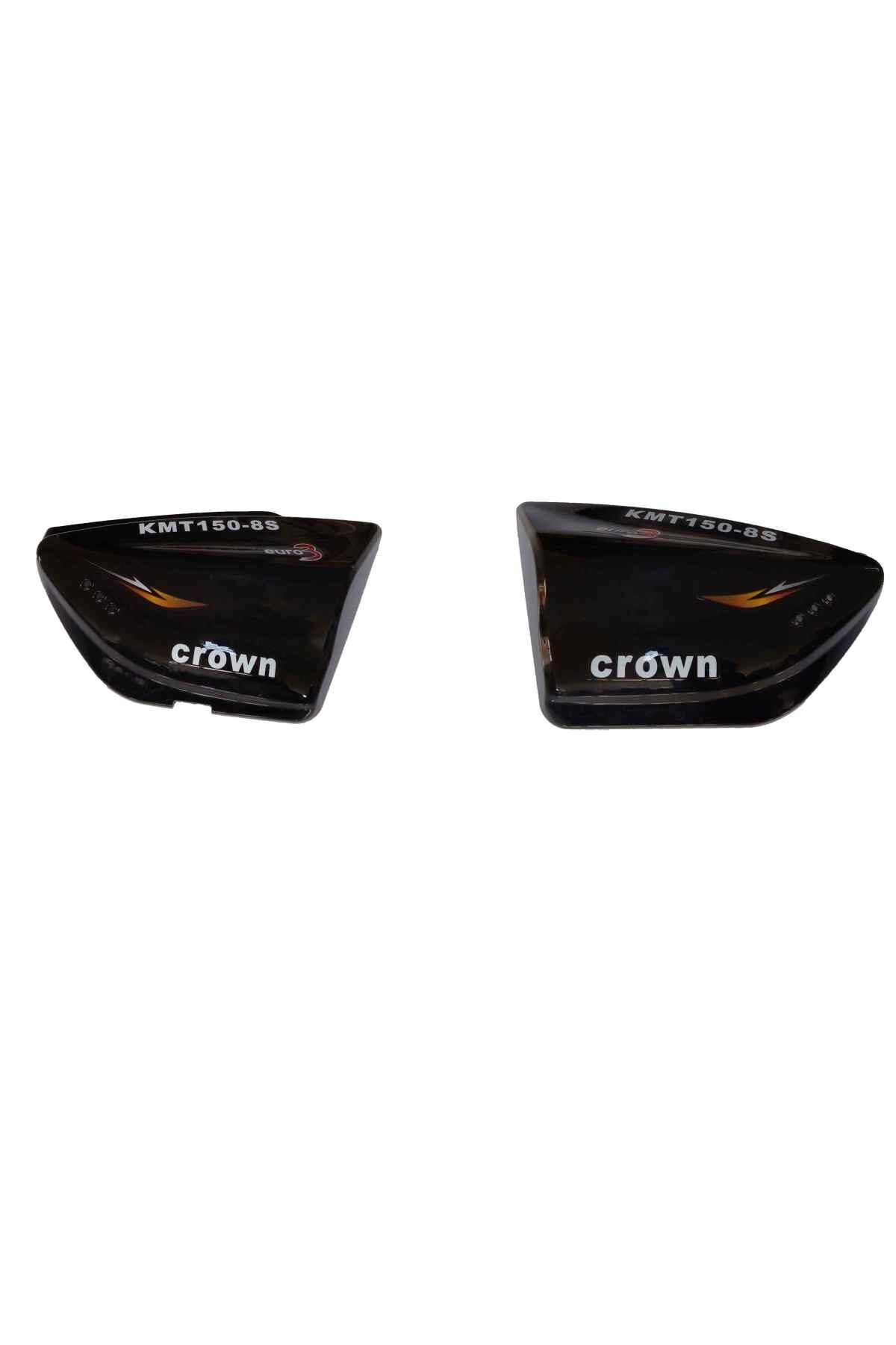 Yan Kapak Takım Siyah-crown Kmt150-8s Orijinal