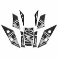 Yamaha Xmax 2018 - 2022 Uyumlu Tank Pad Set 007