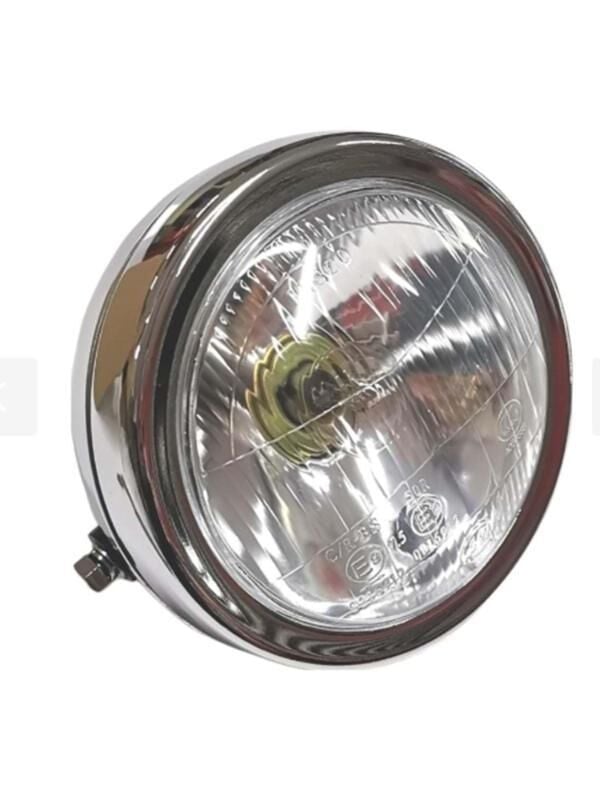 Kanuni Far Komple Yuvarlak Nikel Bs100/Bs125/Gn125/Mr