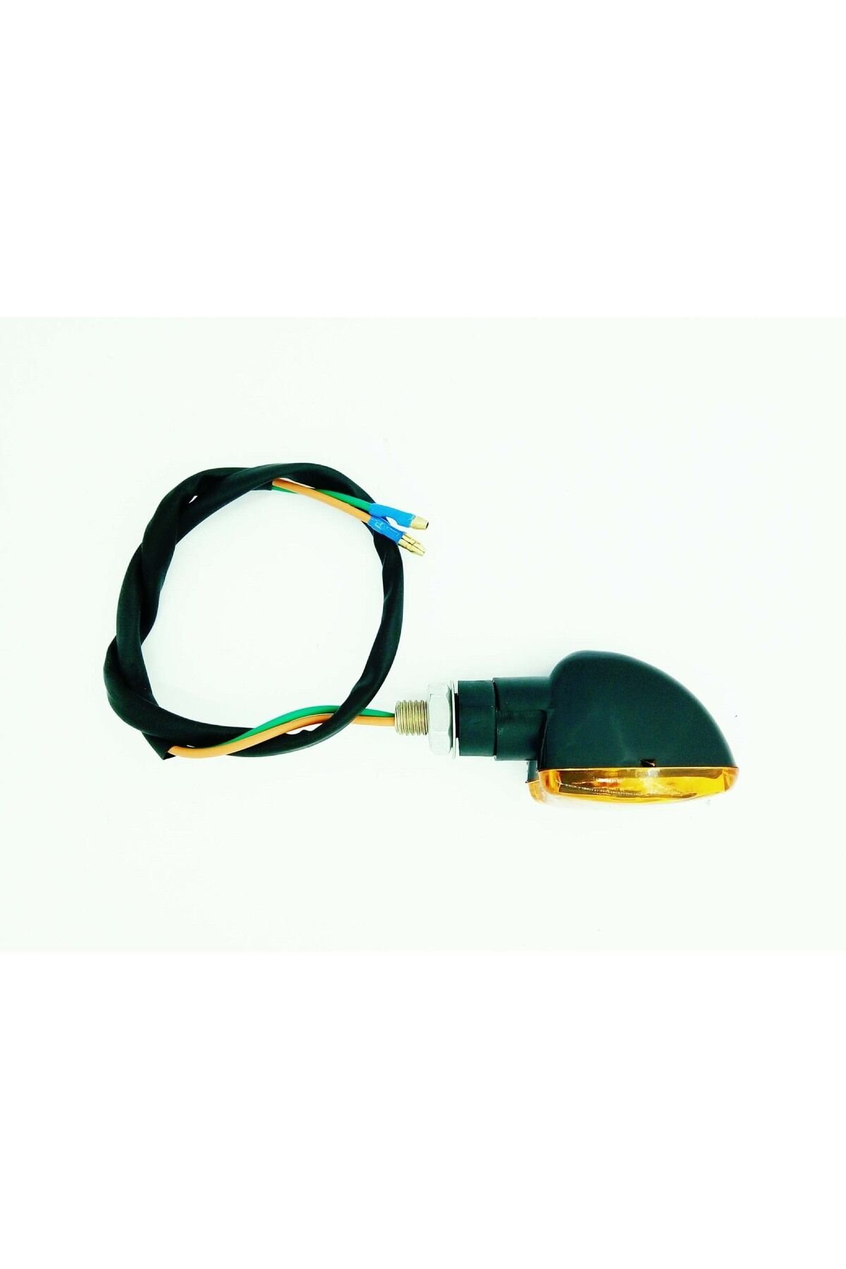 Cg Modifiye Sinyal Mini Siyah Sarı Cam