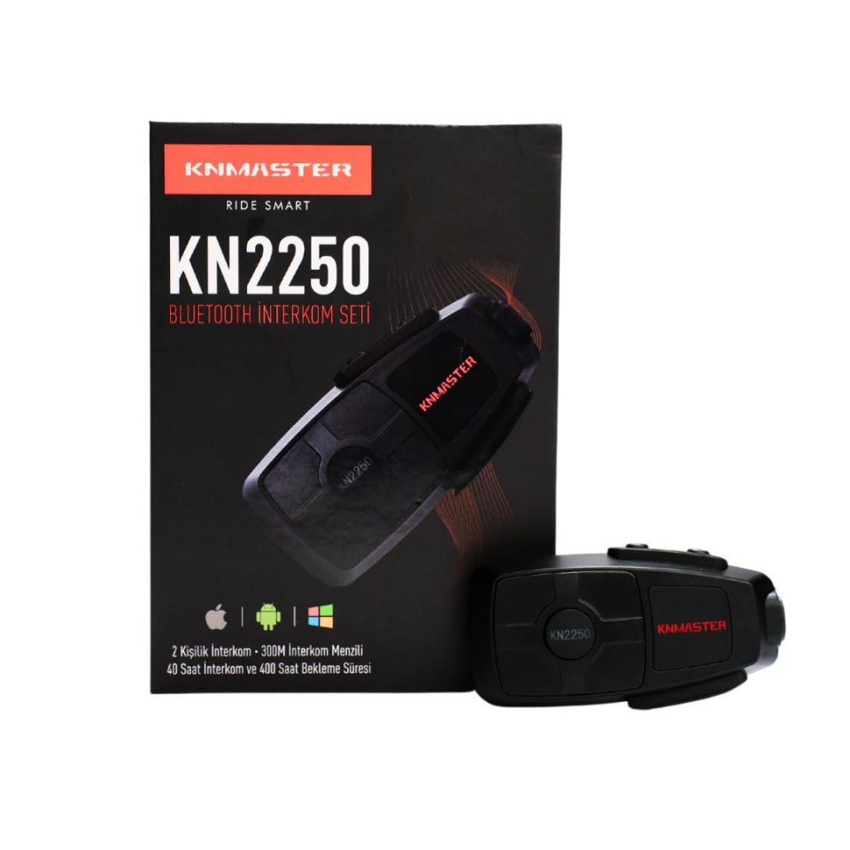 Knmaster Kn2250 - Bluetooth İnterkom Seti