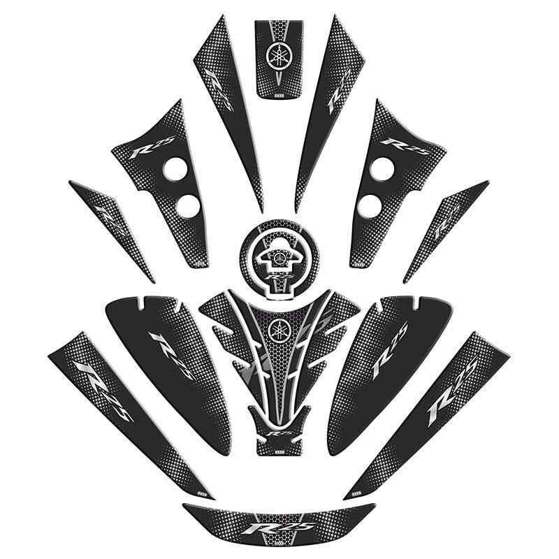 Yamaha R25 2019 - 2024 Uyumlu Tank Pad Set 002