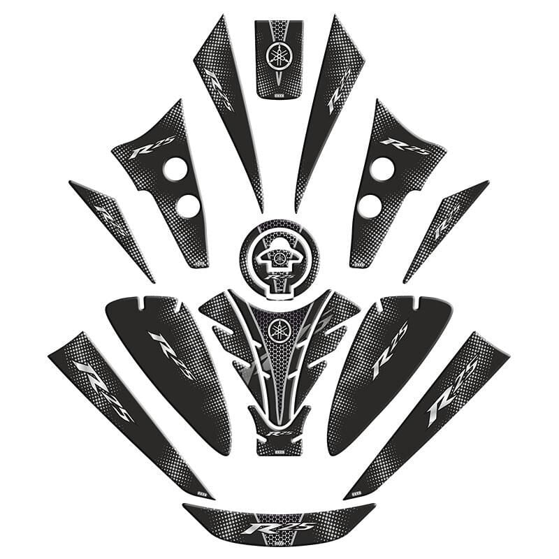 Yamaha R25 2019 - 2024 Uyumlu Tank Pad Set 002