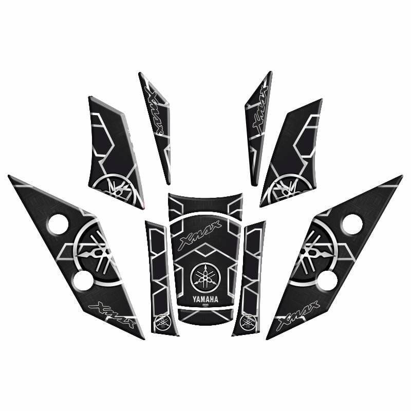 Yamaha Xmax 2018 - 2022 Uyumlu Tank Pad Set 012