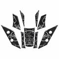 Yamaha Xmax 2018 - 2022 Uyumlu Tank Pad Set 012