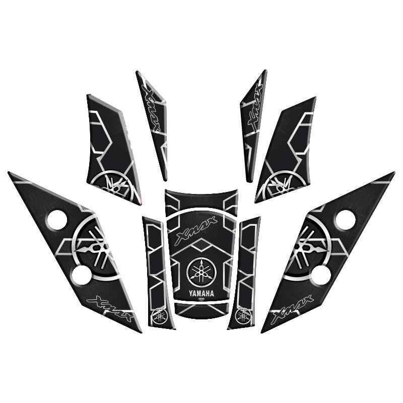 Yamaha Xmax 2018 - 2022 Uyumlu Tank Pad Set 012