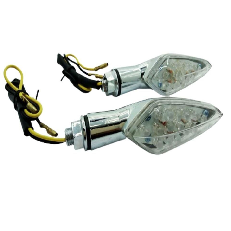 Sinyal Ledli Zamak Nikel 8549 Sarı Işık