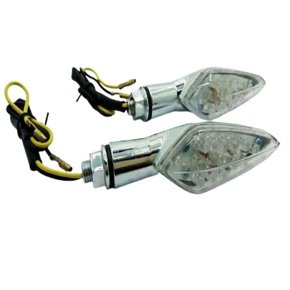 Sinyal Ledli Zamak Nikel 8549 Sarı Işık