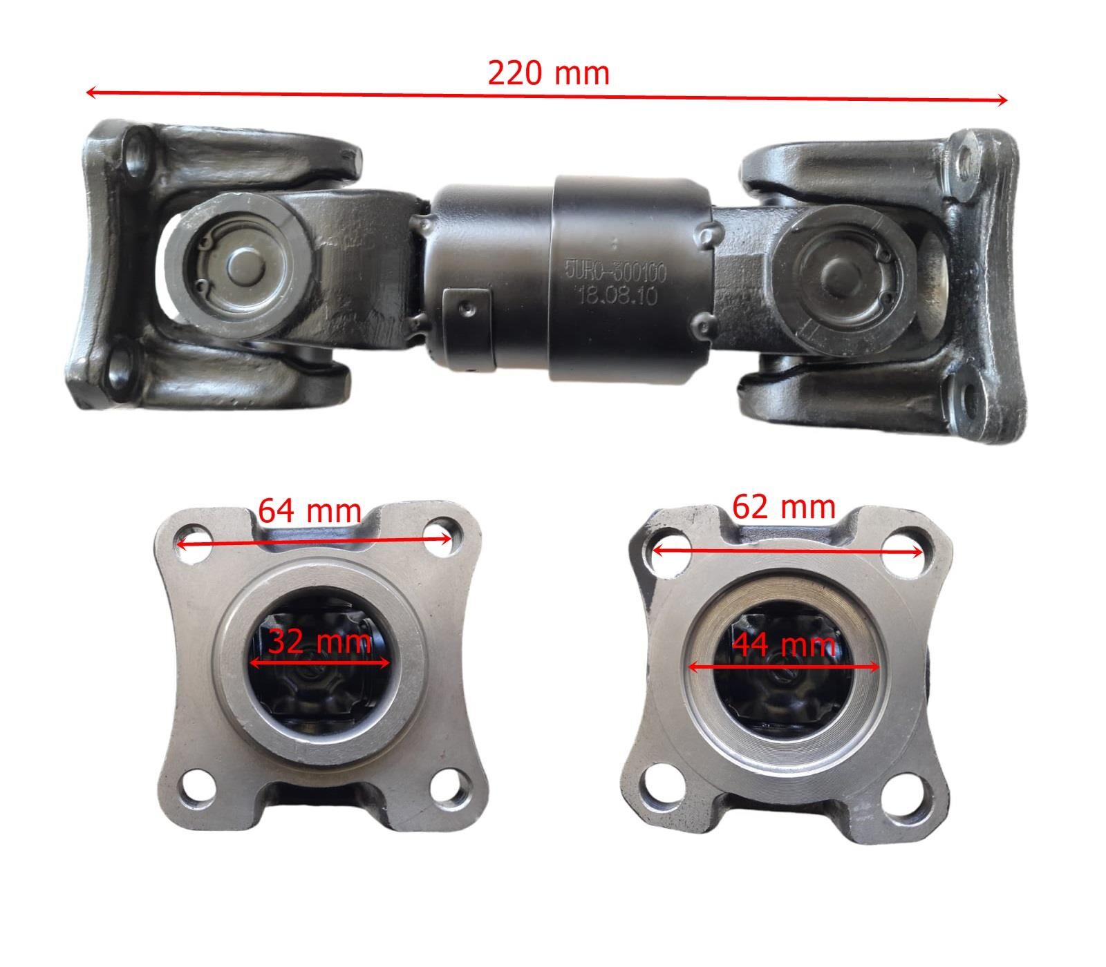 Cf Moto Atv Arka Şaft 500-550Cc Orj