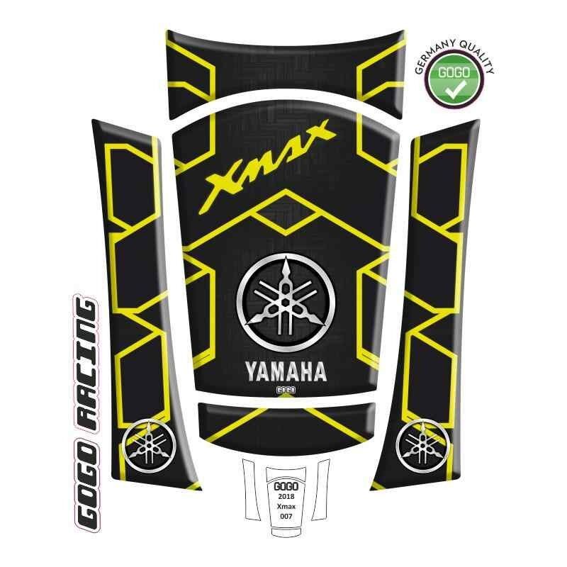Yamaha Xmax 2018 - 2022 Uyumlu Tank Pad 013