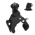 Knmaster Tüm Aksiyon Kameralara Uyumlu Metal Gidon Aparatı + Tripod Adaptörü