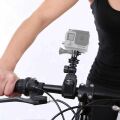 Knmaster Tüm Aksiyon Kameralara Uyumlu Metal Gidon Aparatı + Tripod Adaptörü