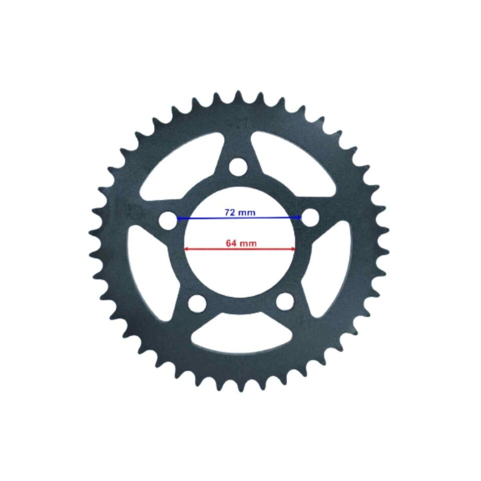 Mh Drift 125 L Arka Dişli Std 428-42T İç 64 Mm 5 Delikli Öm