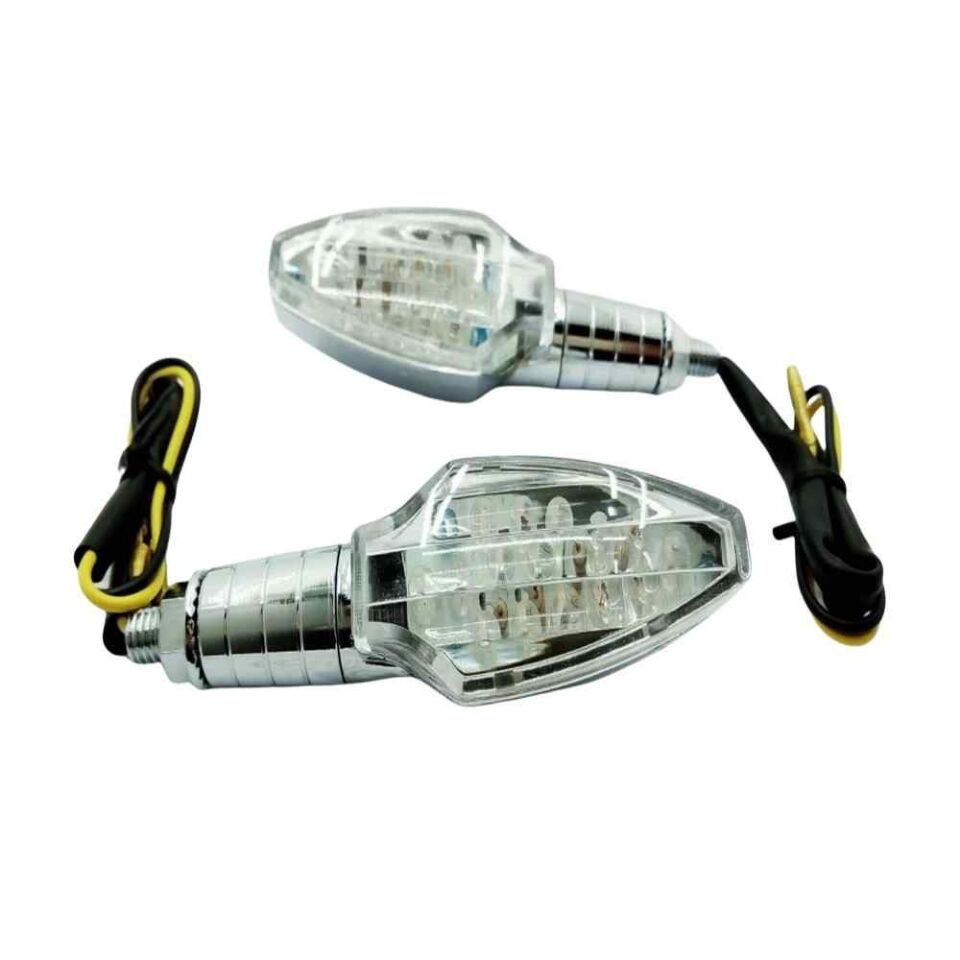 Sinyal Ledli Zamak Nikel 8537 Sarı Işık