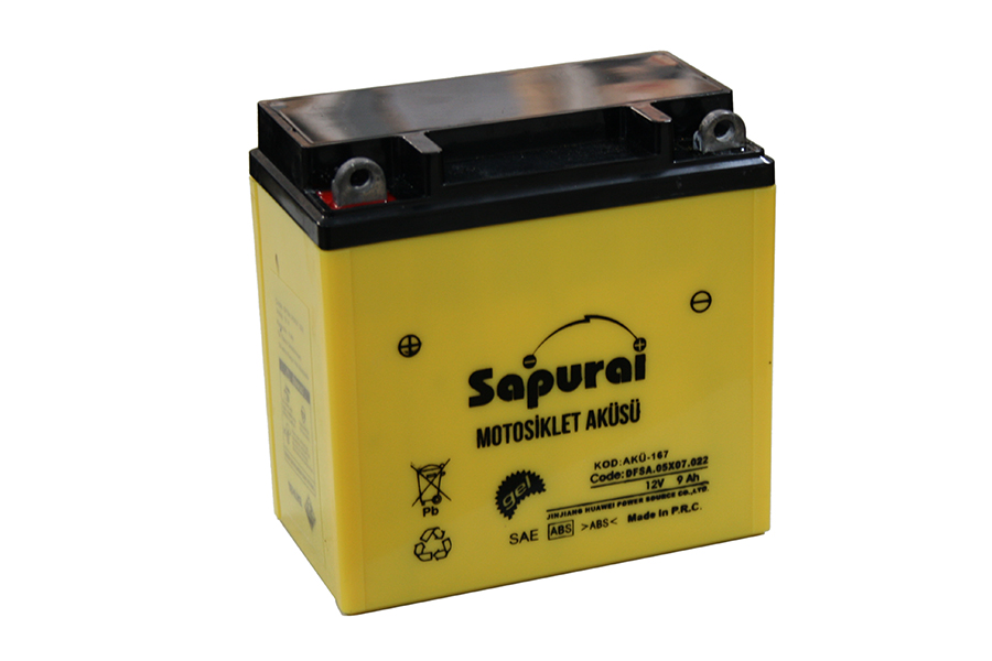 Sapuraı 150Zat Aku 12V 9A (136X77X135/2.8Kg) Orijinal