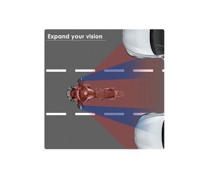 Knmaster Evrensel Ma-180 Motosiklet Kör Nokta Aynası