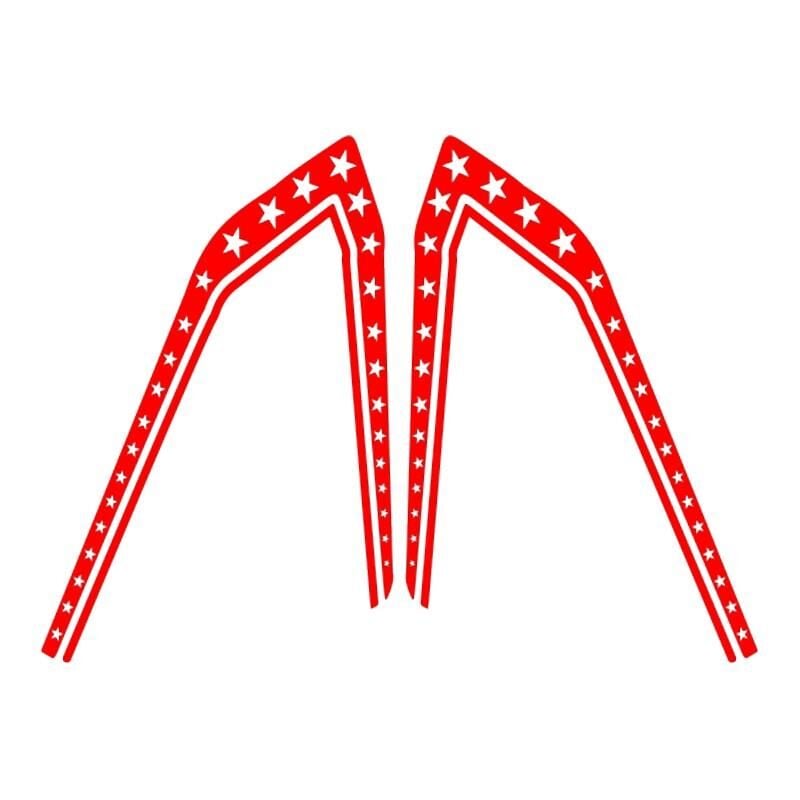 Cg Kırmızı Yıldızlı Depo Şeridi