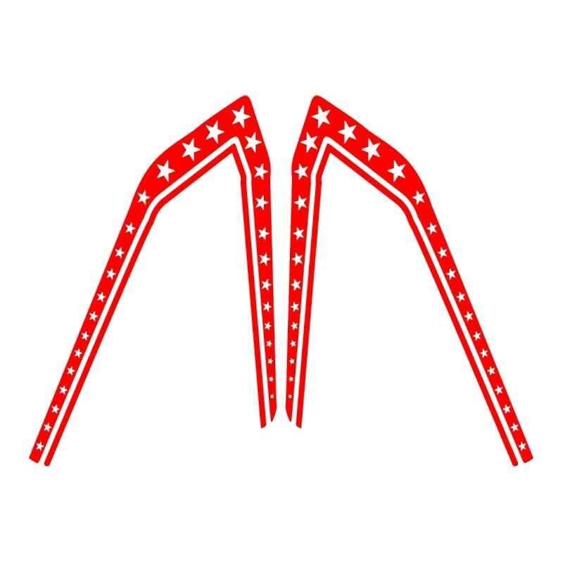 Cg Kırmızı Yıldızlı Depo Şeridi