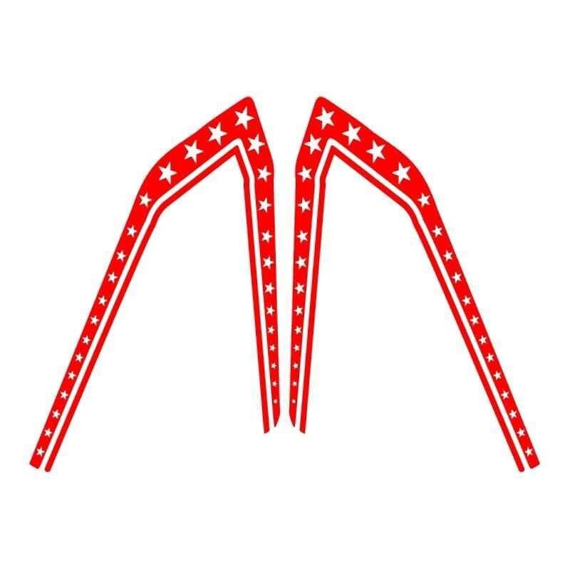 Cg Kırmızı Yıldızlı Depo Şeridi