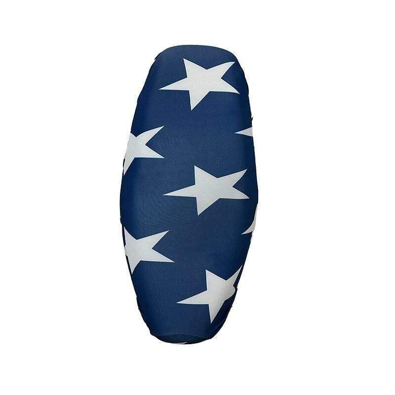 3D Üniversal Koltuk Kılıfı Mavi Yıldız